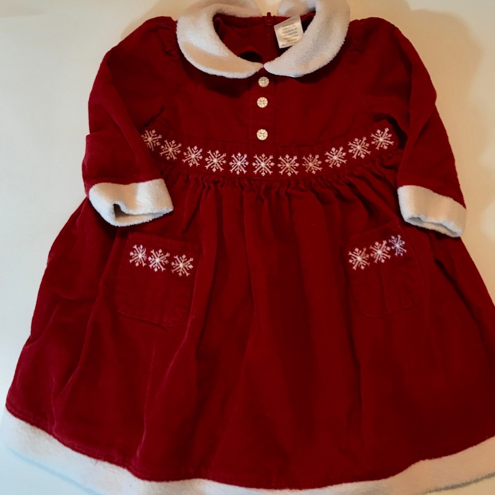 Gymboree Holiday Dress. Sz 12-18 mo.